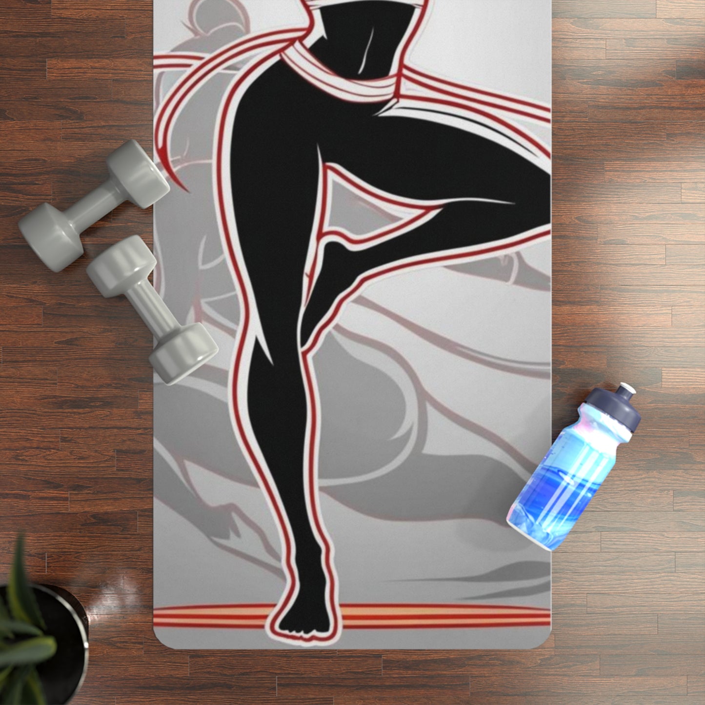 Shadow Lotus Yoga Mat – 3mm Natural Rubber | ASANIME Arc Series