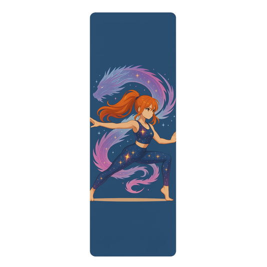 Cosmic Dragon Yoga Mat – 3mm Natural Rubber | ASANIME Arc Series
