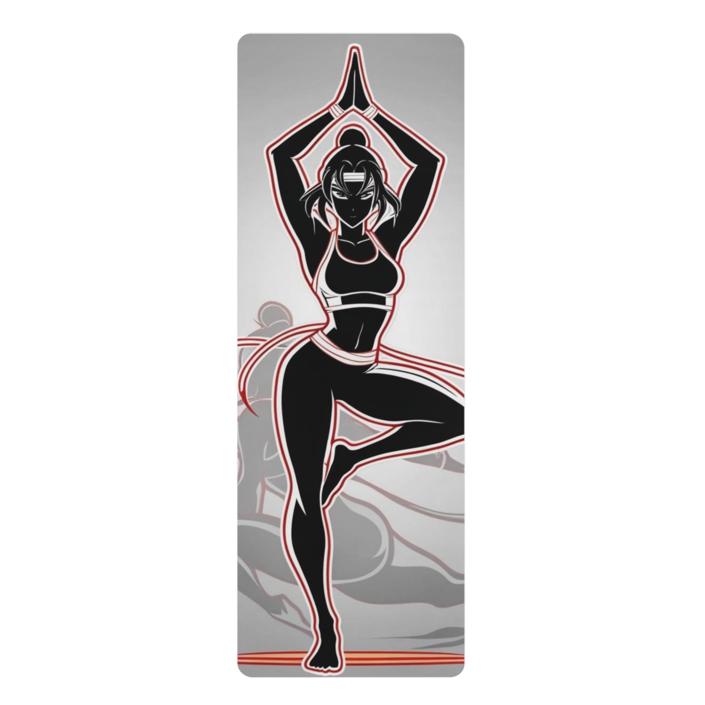 Shadow Lotus Yoga Mat – 3mm Natural Rubber | ASANIME Arc Series