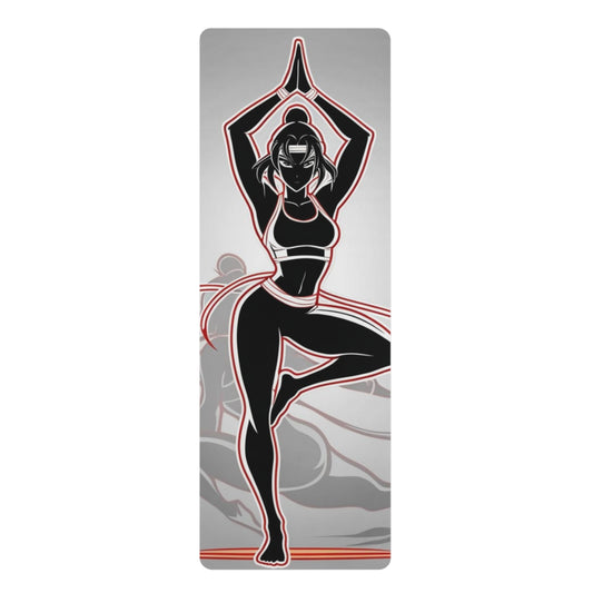 Shadow Lotus Yoga Mat – 3mm Natural Rubber | ASANIME Arc Series