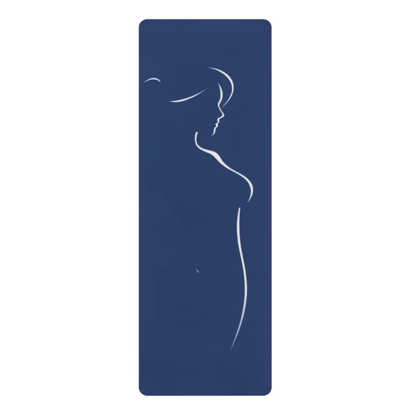 Midnight Curve Yoga Mat – 3mm Natural Rubber | ASANIME Arc Series