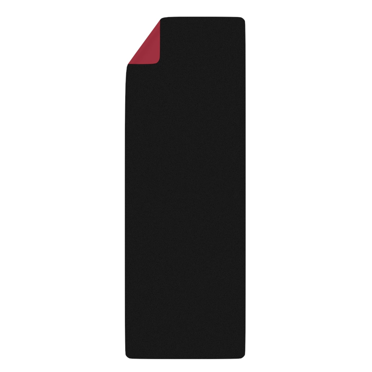 Crimson Descent Yoga Mat – 3mm Natural Rubber | ASANIME Arc Series