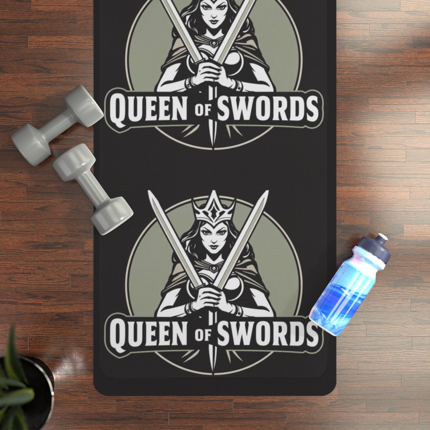 Queen of Swords Yoga Mat – 3mm Natural Rubber | ASANIME Arc Series