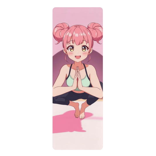 Blushbreaker Yoga Mat – 3mm Natural Rubber | ASANIME Arc Series