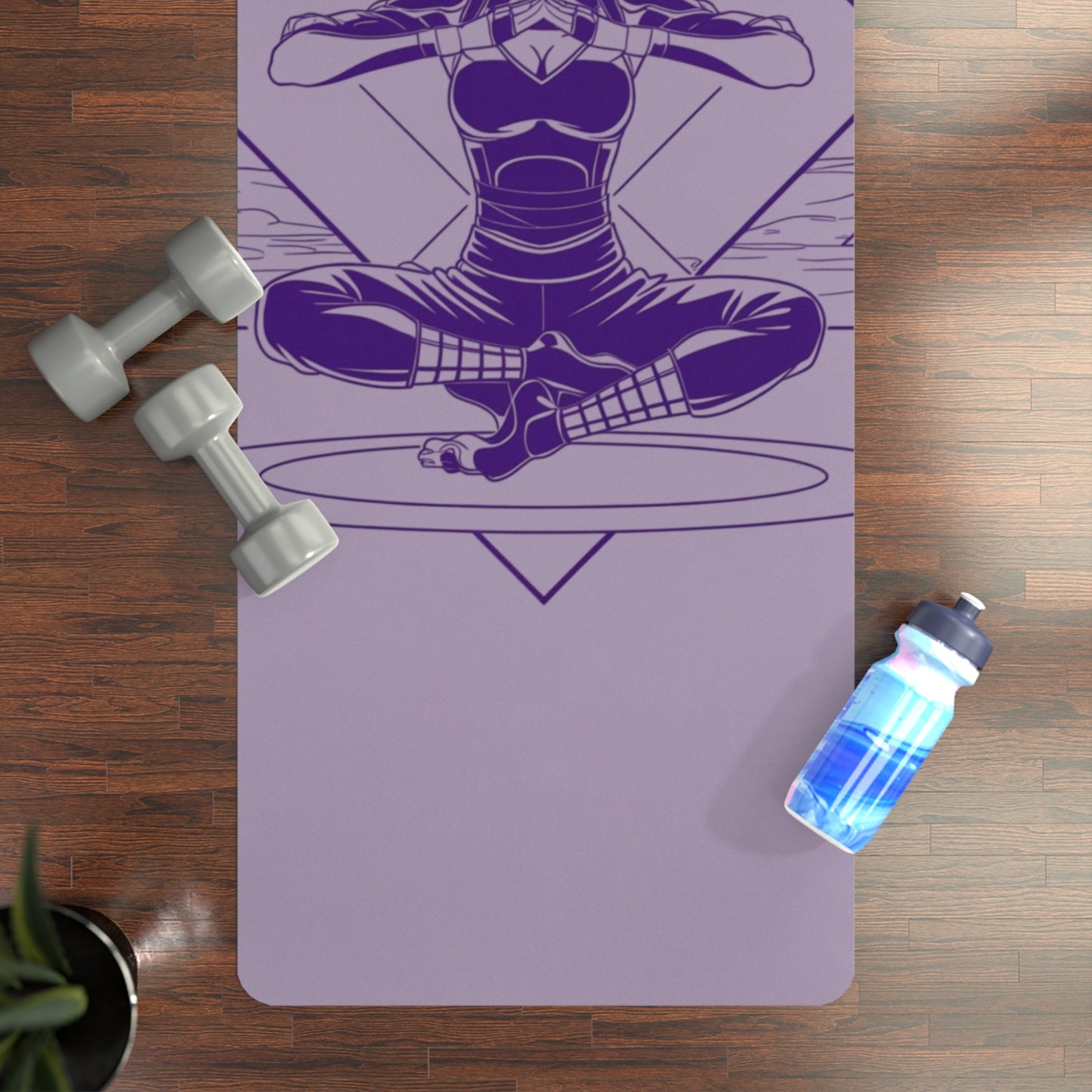 Obsidian Fist Yoga Mat – 3mm Natural Rubber | ASANIME Arc Series