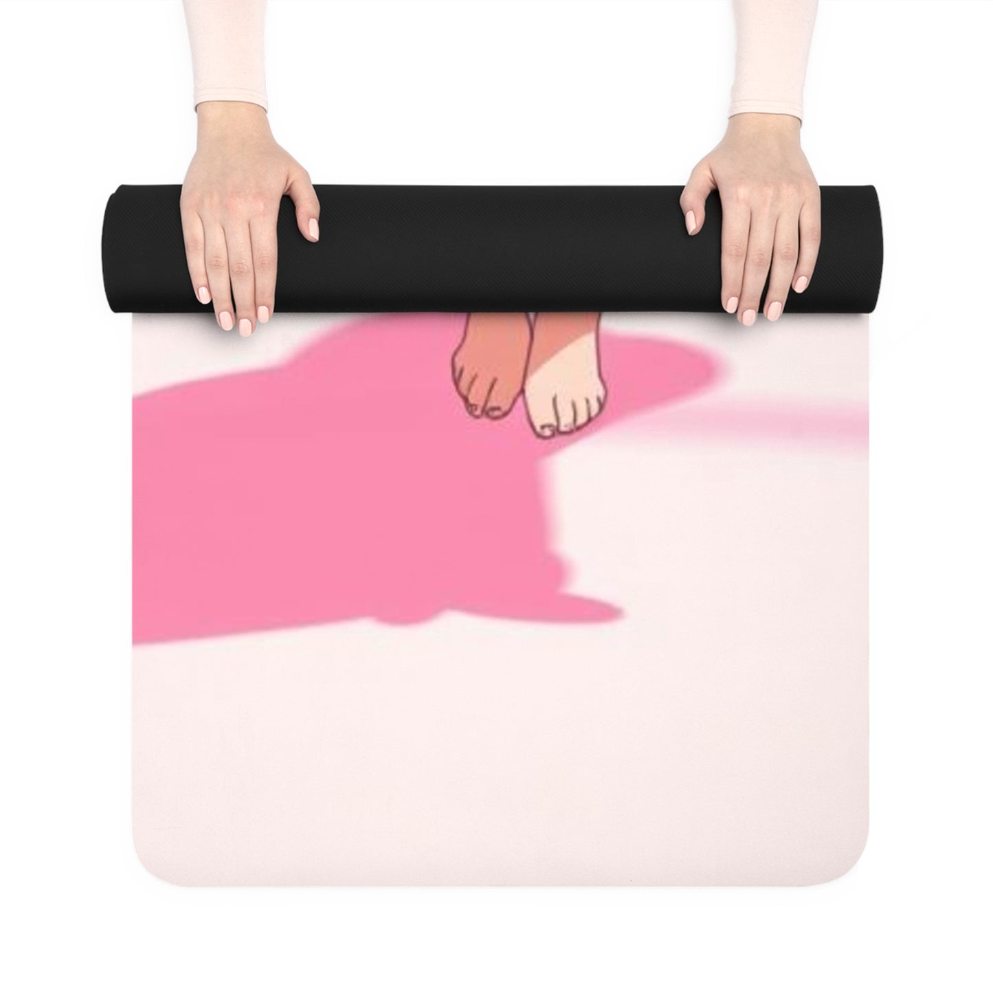 Blushbreaker Yoga Mat – 3mm Natural Rubber | ASANIME Arc Series
