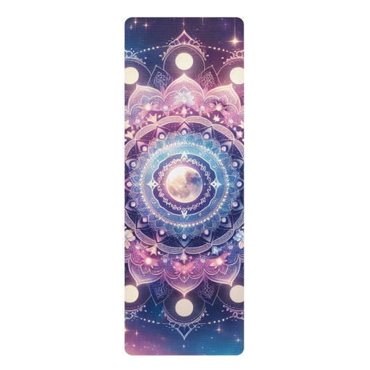 Celestial Mandala Yoga Mat – 3mm Natural Rubber | ASANIME Arc Series