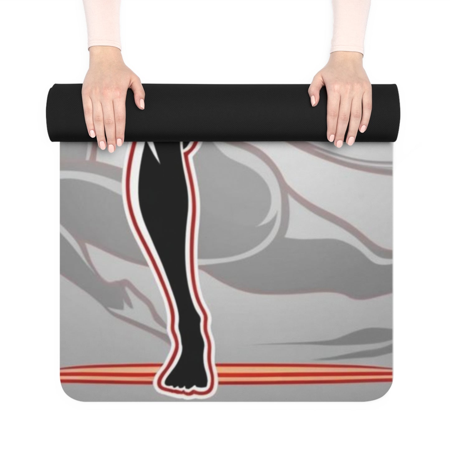 Shadow Lotus Yoga Mat – 3mm Natural Rubber | ASANIME Arc Series