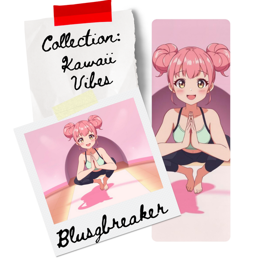 Blushbreaker Yoga Mat – 3mm Natural Rubber | ASANIME Arc Series