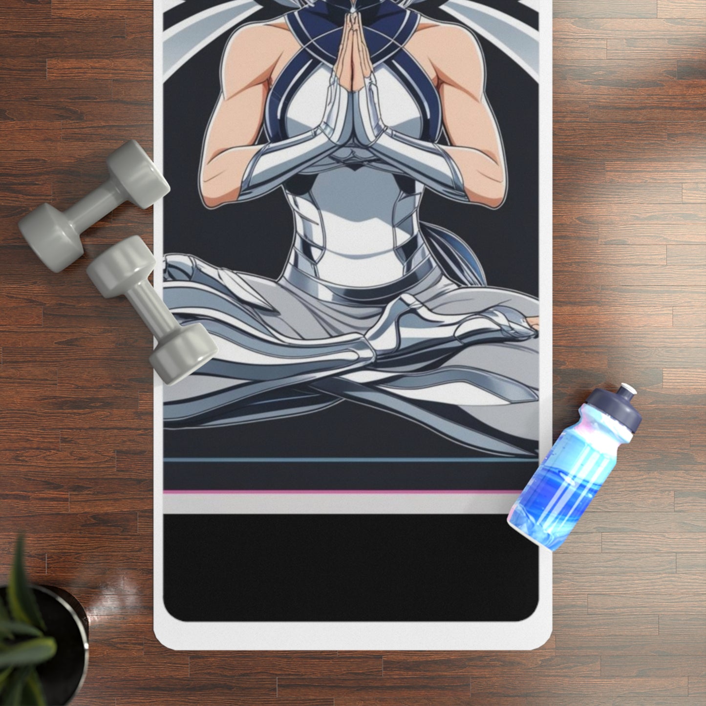 Iron Resolve Yoga Mat – 3mm Natural Rubber | ASANIME Arc Series