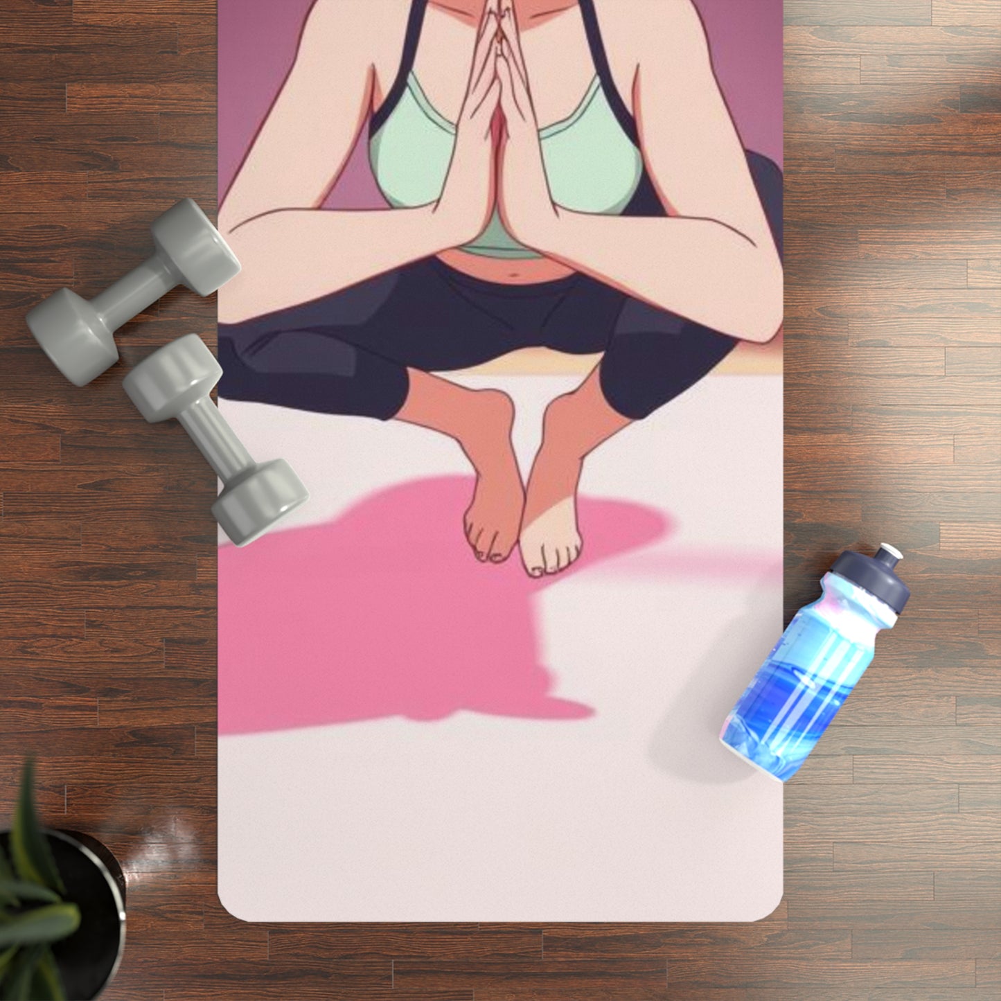 Blushbreaker Yoga Mat – 3mm Natural Rubber | ASANIME Arc Series