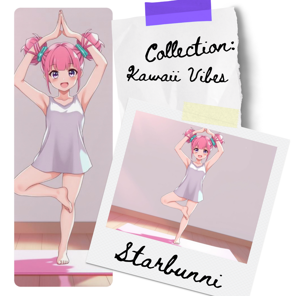 Starbunni Stretch Yoga Mat – 3mm Natural Rubber | ASANIME Arc Series