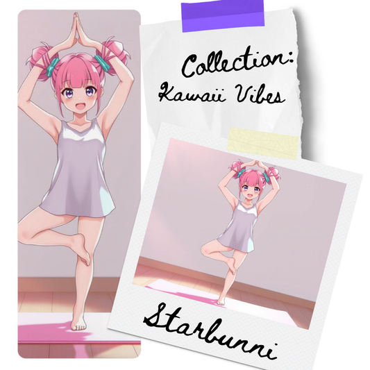 Starbunni Stretch Yoga Mat – 3mm Natural Rubber | ASANIME Arc Series