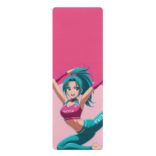 Kickback Pop Yoga Mat – 3mm Natural Rubber | ASANIME Arc Series