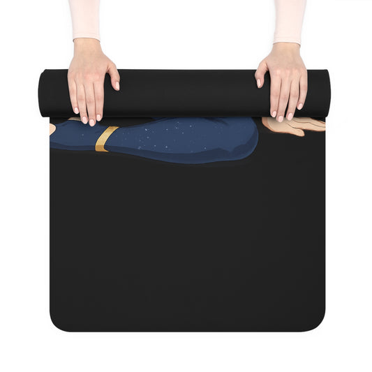 Cosmic Flow Yoga Mat – 3mm Natural Rubber | ASANIME Arc Series