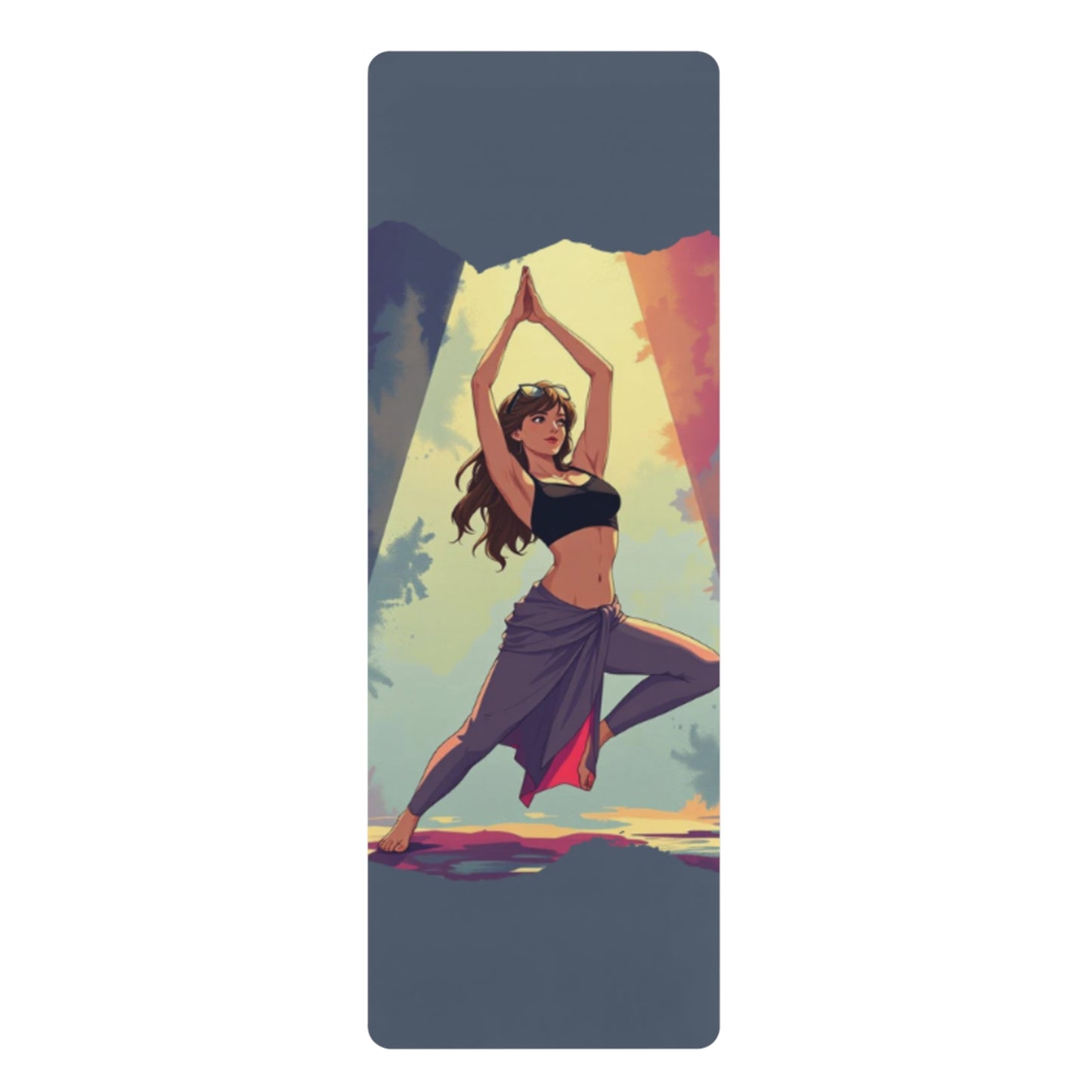 Terra Form Yoga Mat – 3mm Natural Rubber | ASANIME Arc Series