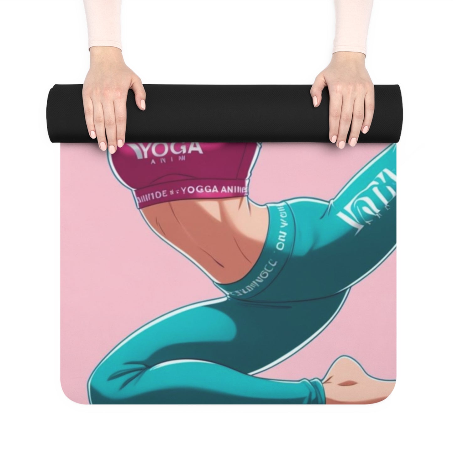 Kickback Pop Yoga Mat – 3mm Natural Rubber | ASANIME Arc Series