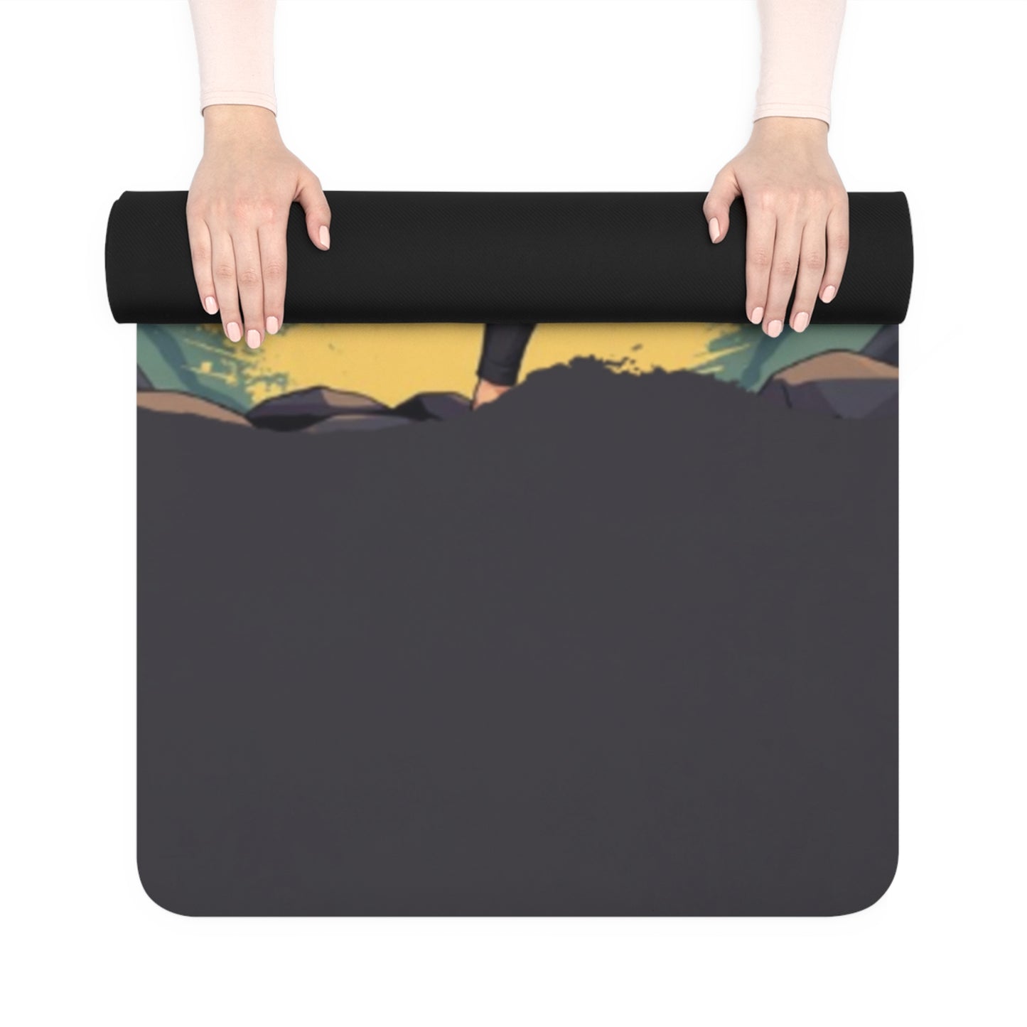 Dawn Pulse Yoga Mat – 3mm Natural Rubber | ASANIME Arc Series