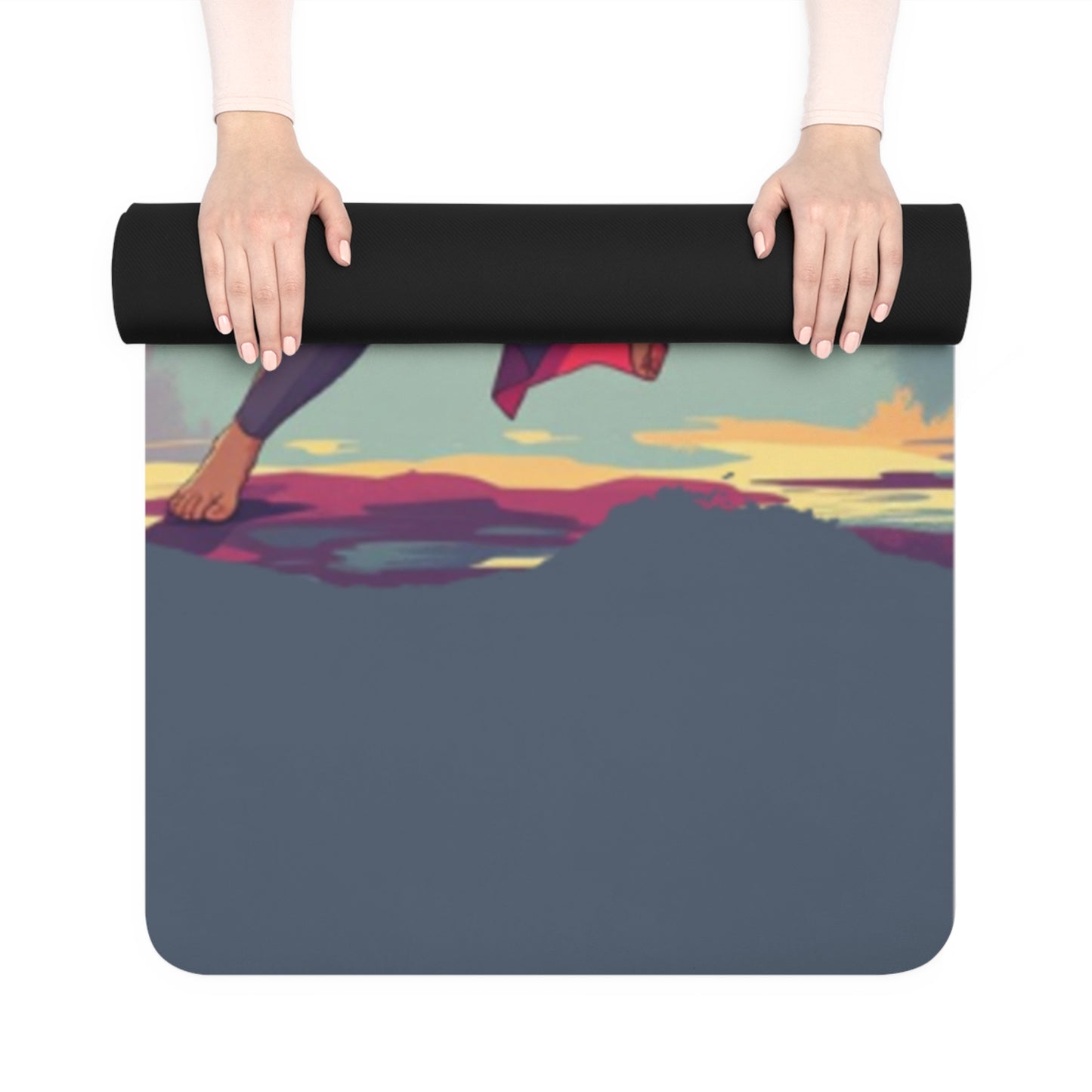 Terra Form Yoga Mat – 3mm Natural Rubber | ASANIME Arc Series