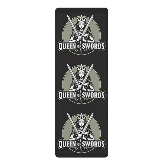Queen of Swords Yoga Mat – 3mm Natural Rubber | ASANIME Arc Series