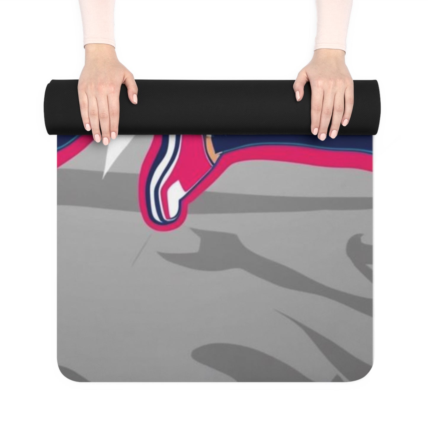 Fuchsia Force Yoga Mat – 3mm Natural Rubber | ASANIME Arc Series