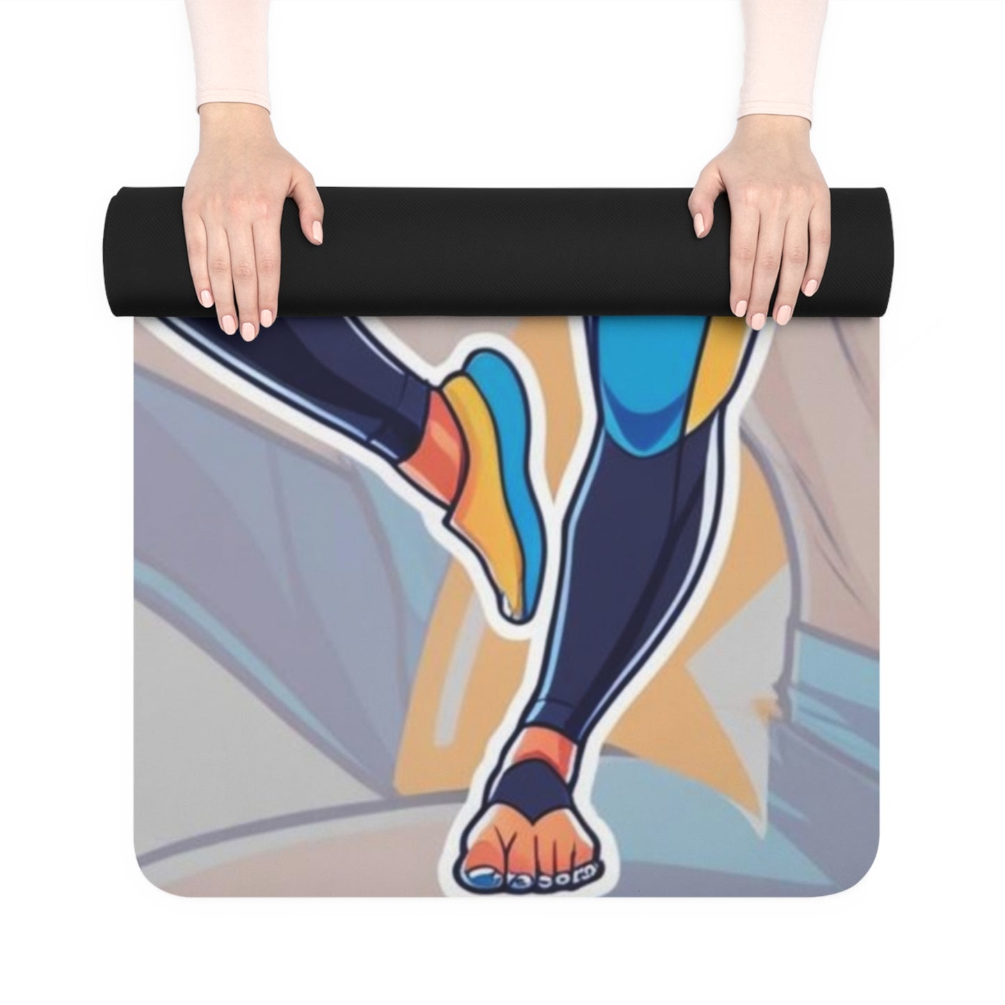 Urban Volt Yoga Mat – 3mm Natural Rubber | ASANIME Arc Series