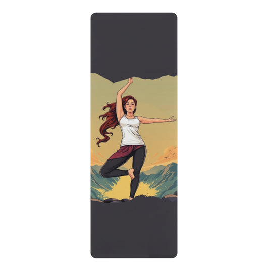 Dawn Pulse Yoga Mat – 3mm Natural Rubber | ASANIME Arc Series