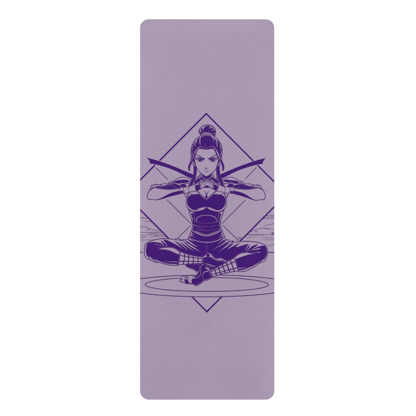 Obsidian Fist Yoga Mat – 3mm Natural Rubber | ASANIME Arc Series