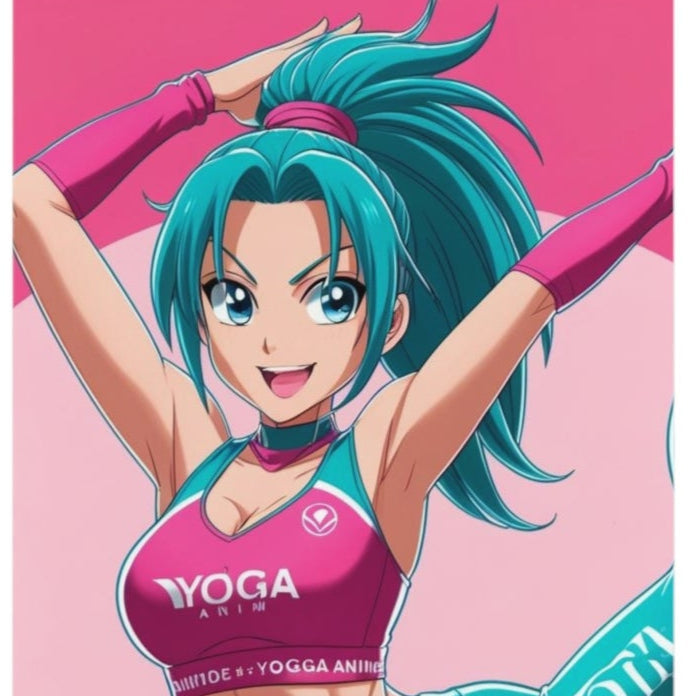Kickback Pop Yoga Mat – 3mm Natural Rubber | ASANIME Arc Series