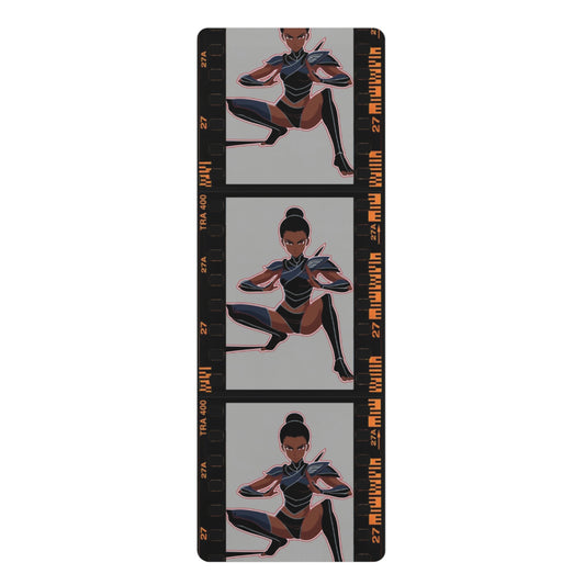 Steel Frame Yoga Mat – 3mm Natural Rubber | ASANIME Arc Series